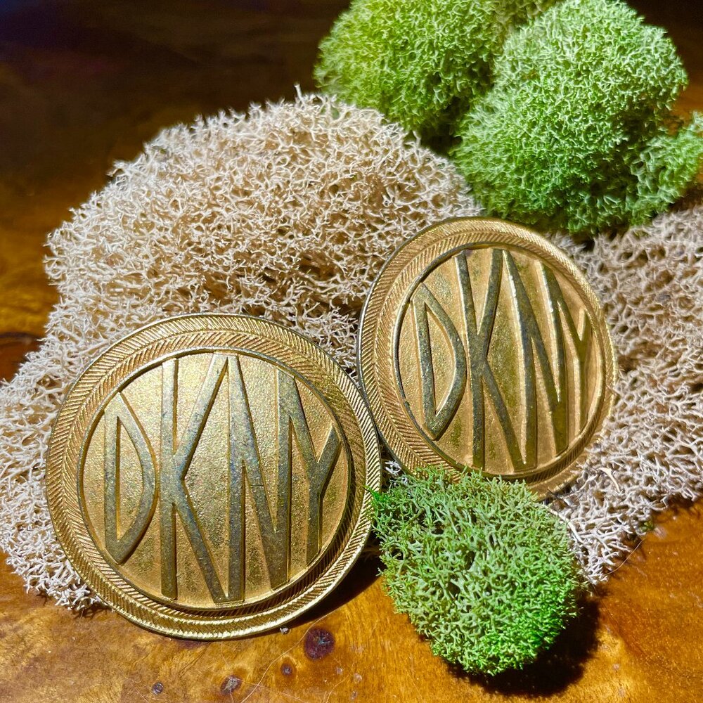 Donna Karan DKNY - Vintage Clip On Earrings